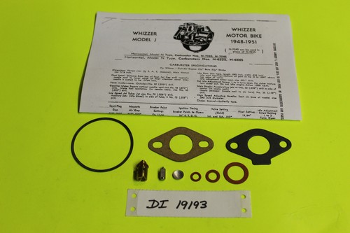 Whizzer motor bike - model, j