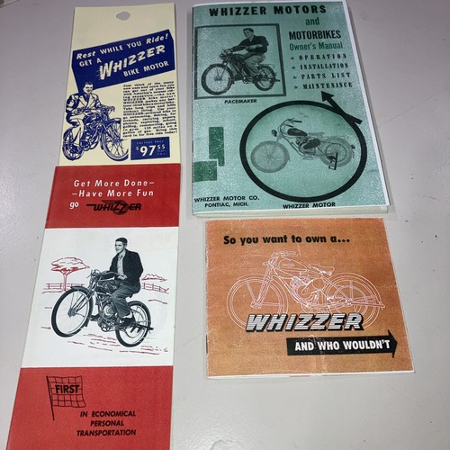 Whizzer motors owners - whizzer, manual
